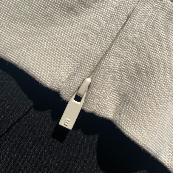 ESSENTIALS FEAR OF GOD Zip Up Off White Size Medium - Picture 5 of 8